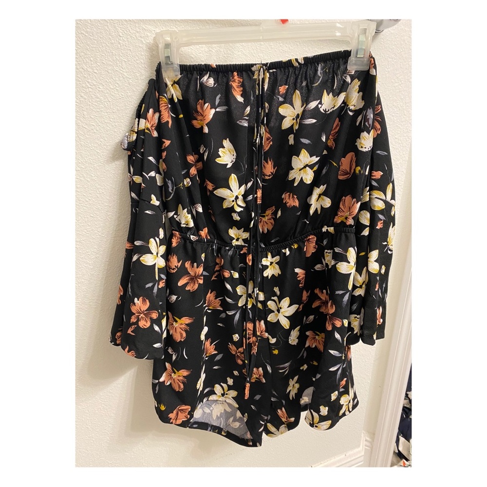 Off the shoulder romper